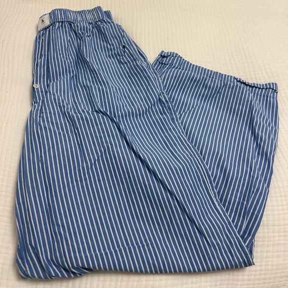 Anthropologie Pants - Anthropologie Blue Striped Pants